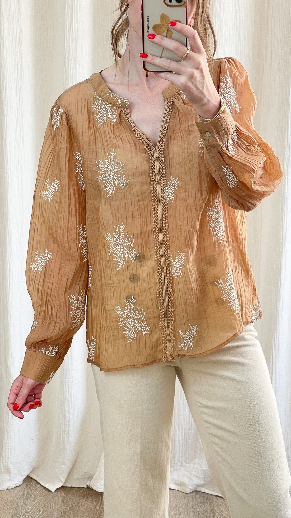 Blouse Zinnia - Blouse ample à fleurs