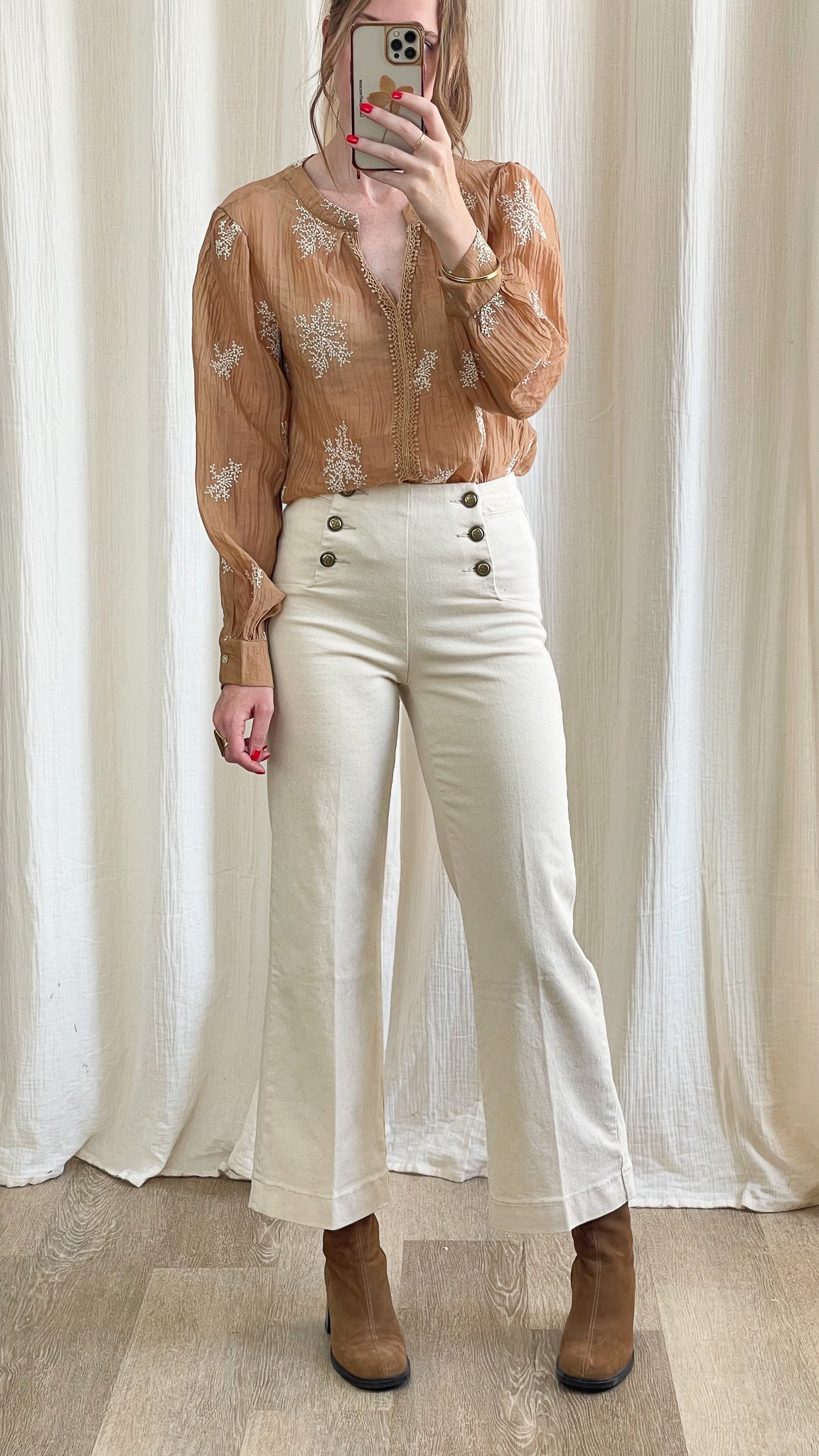 Blouse Zinnia - Blouse ample à fleurs