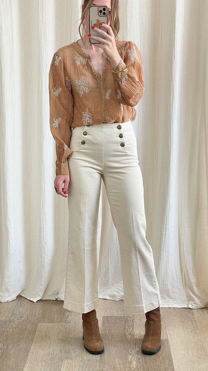 Blouse Zinnia - Blouse ample à fleurs