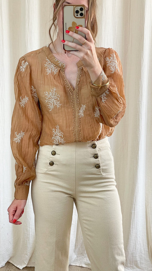 Blouse Zinnia - Blouse ample à fleurs