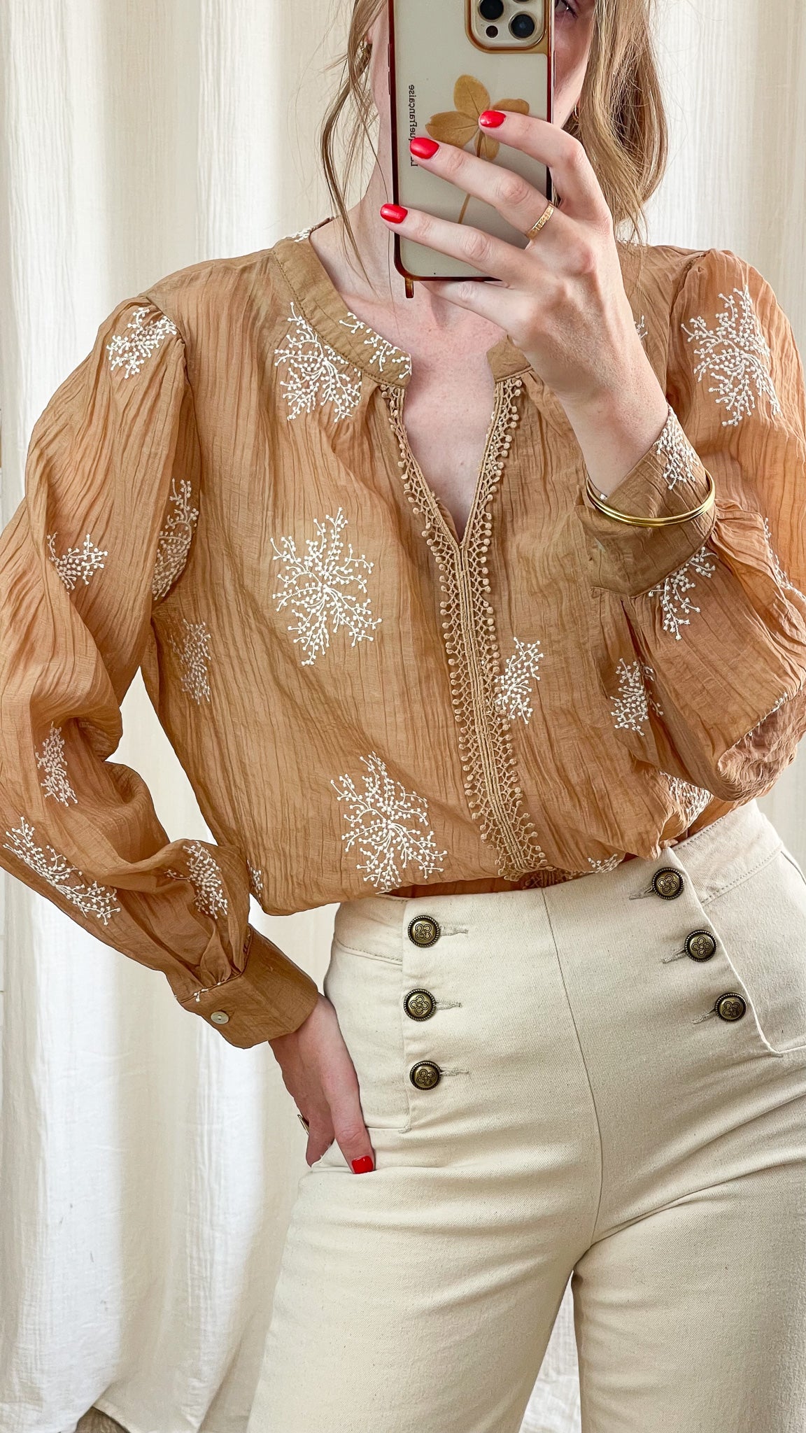 Blouse Zinnia - Blouse ample à fleurs
