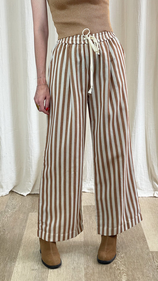 Pantalon Charlène - Pantalon à rayures
