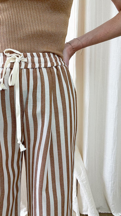 Pantalon Charlène - Pantalon à rayures