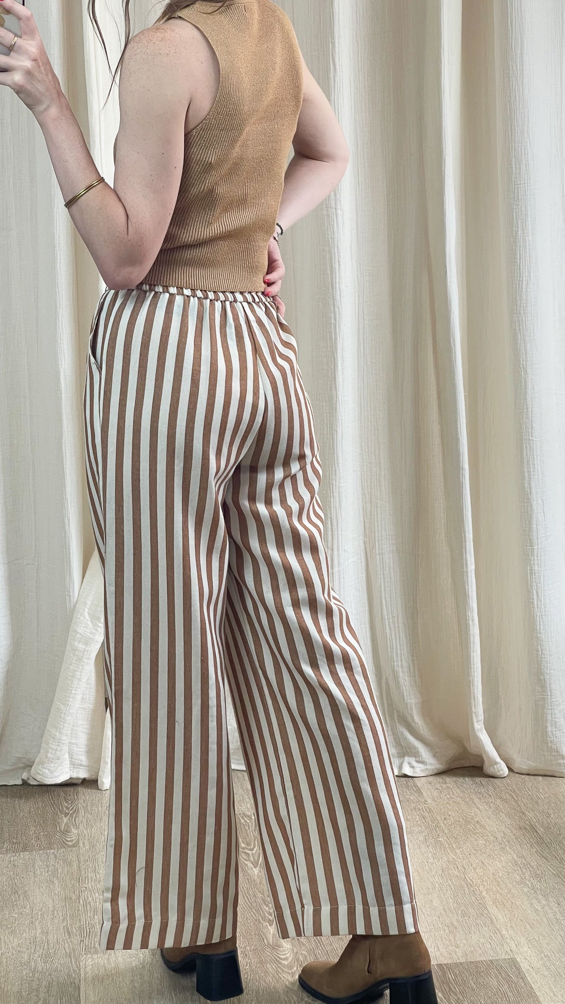 Pantalon Charlène - Pantalon à rayures
