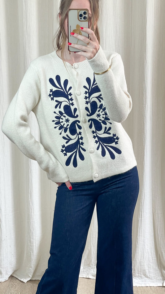 Gilet Alix - Gilet avec broderie