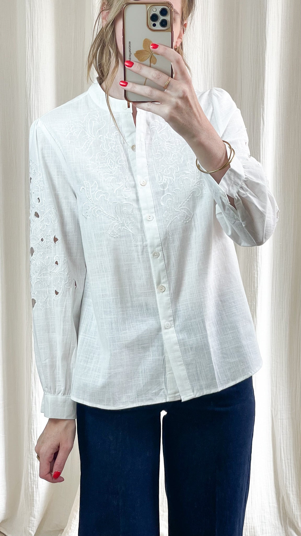 Blouse Véra - Blouse avec broderie