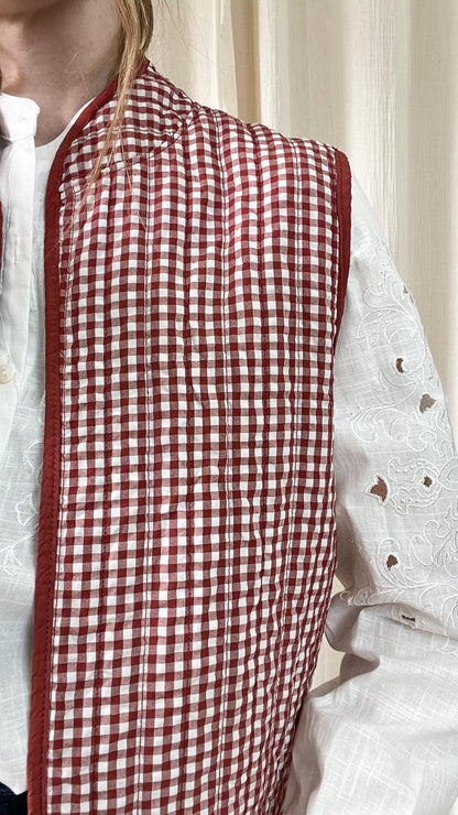 Veste Vichy - Veste boléro motif vichy