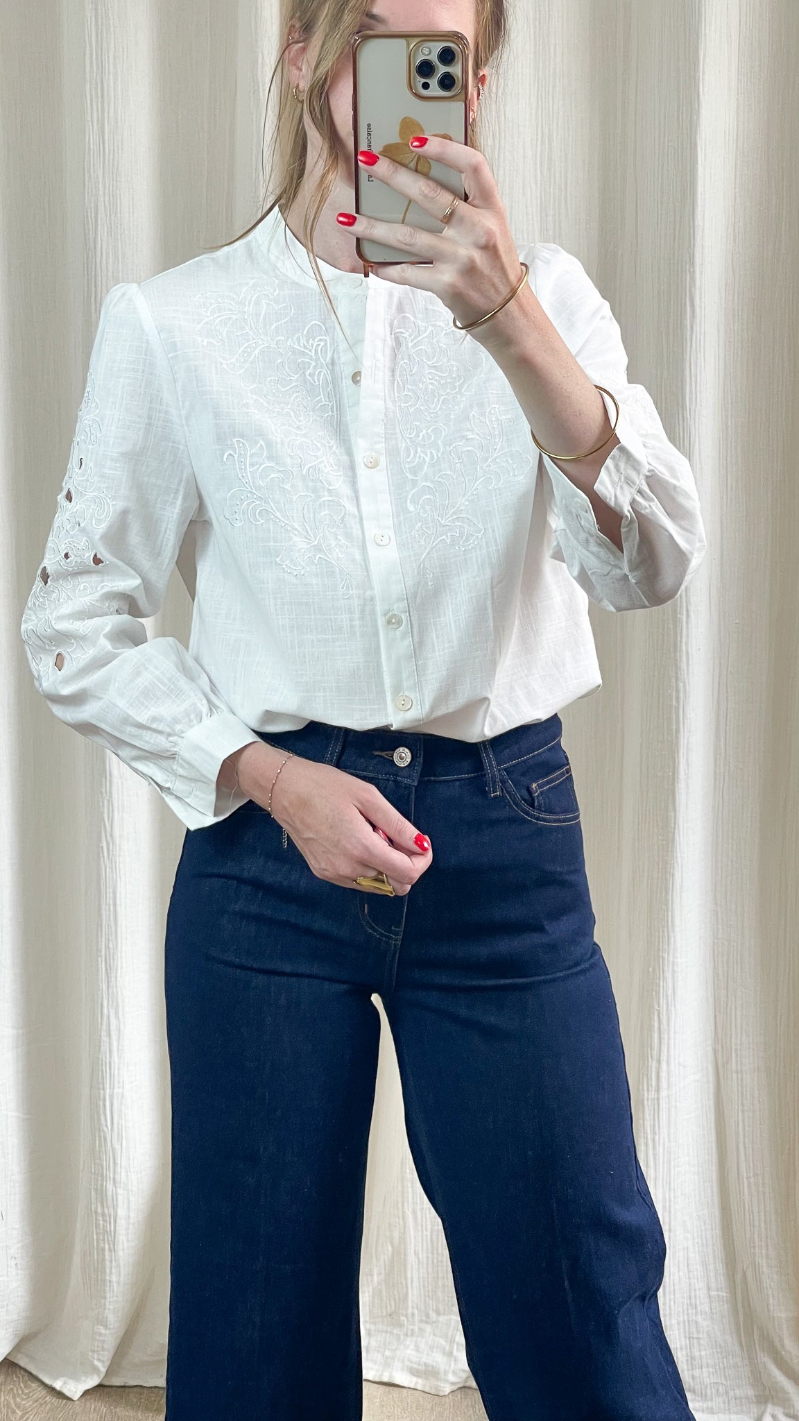 Blouse Véra - Blouse avec broderie