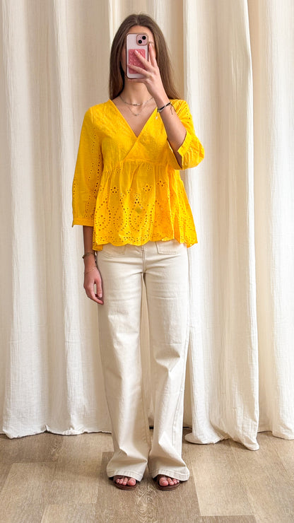 Blouse Meredith – Blouse broderie anglaise fluide
