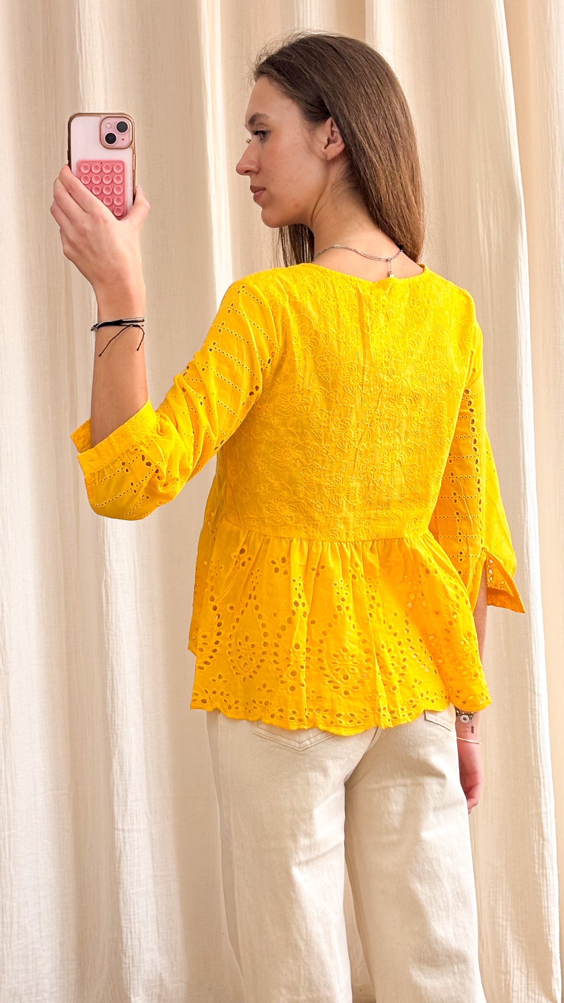 Blouse Meredith – Blouse broderie anglaise fluide