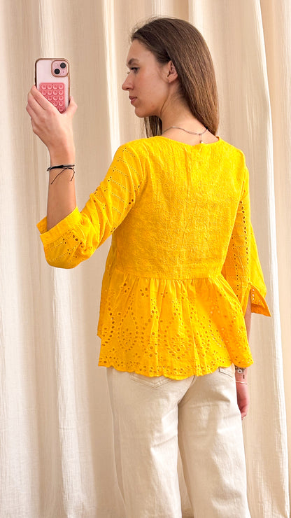 Blouse Meredith – Blouse broderie anglaise fluide