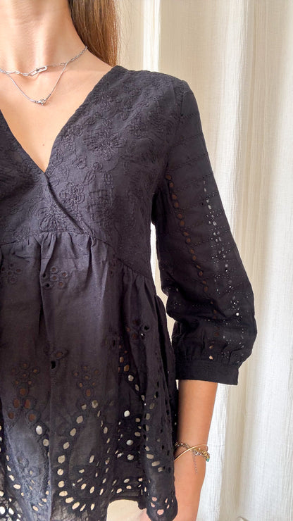 Blouse Meredith – Blouse broderie anglaise fluide
