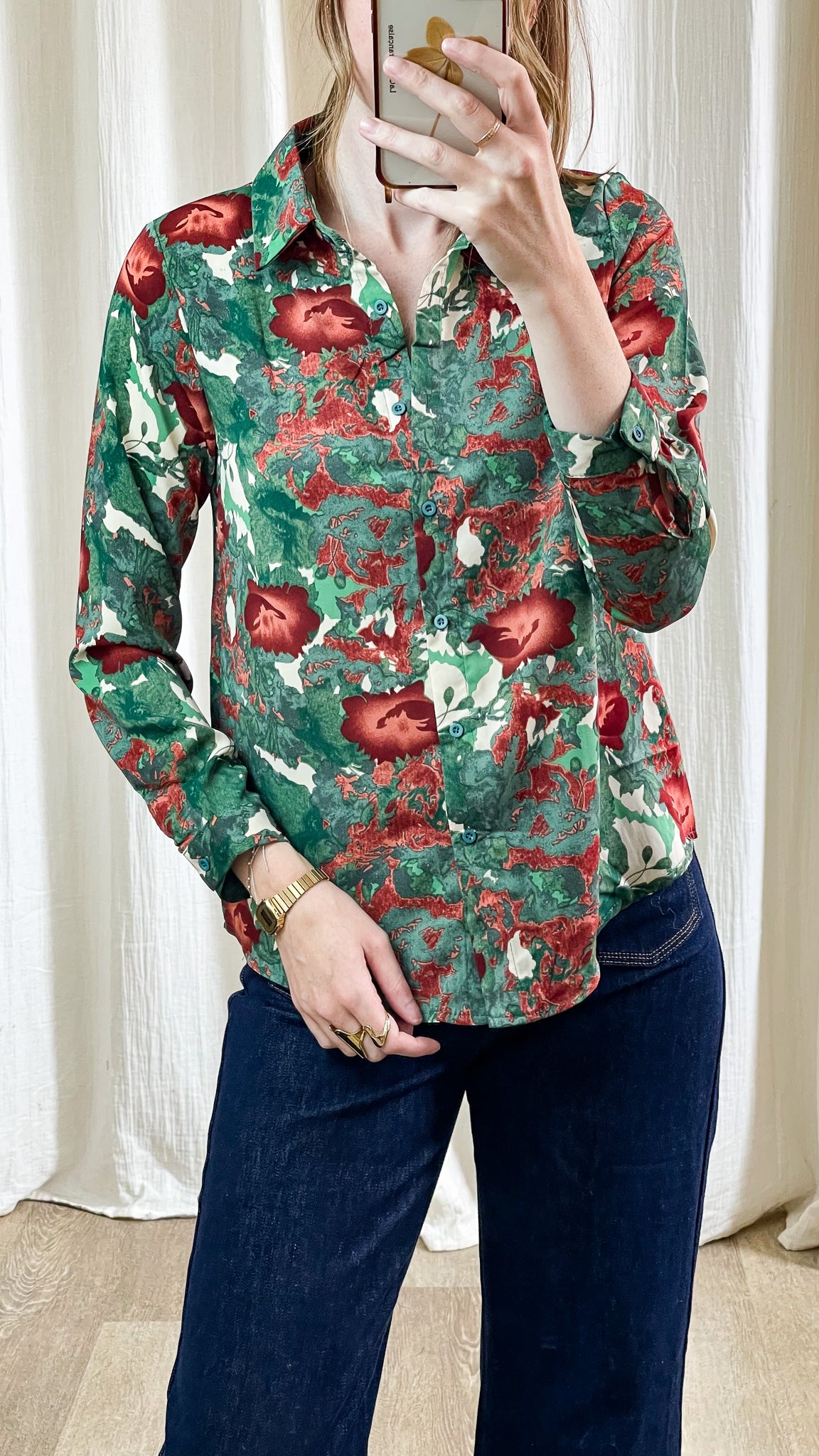Chemise Gemma - Chemise imprimée florale