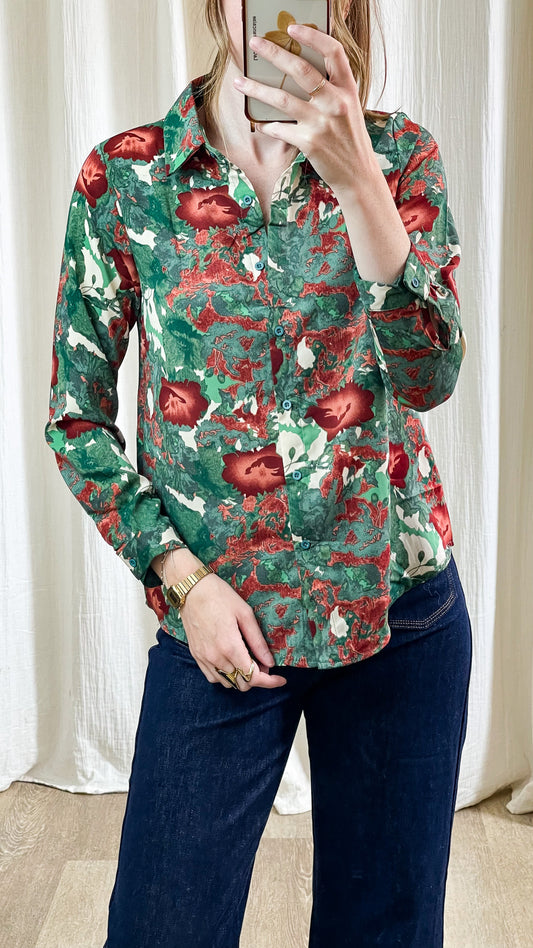 Chemise Gemma - Chemise imprimée florale