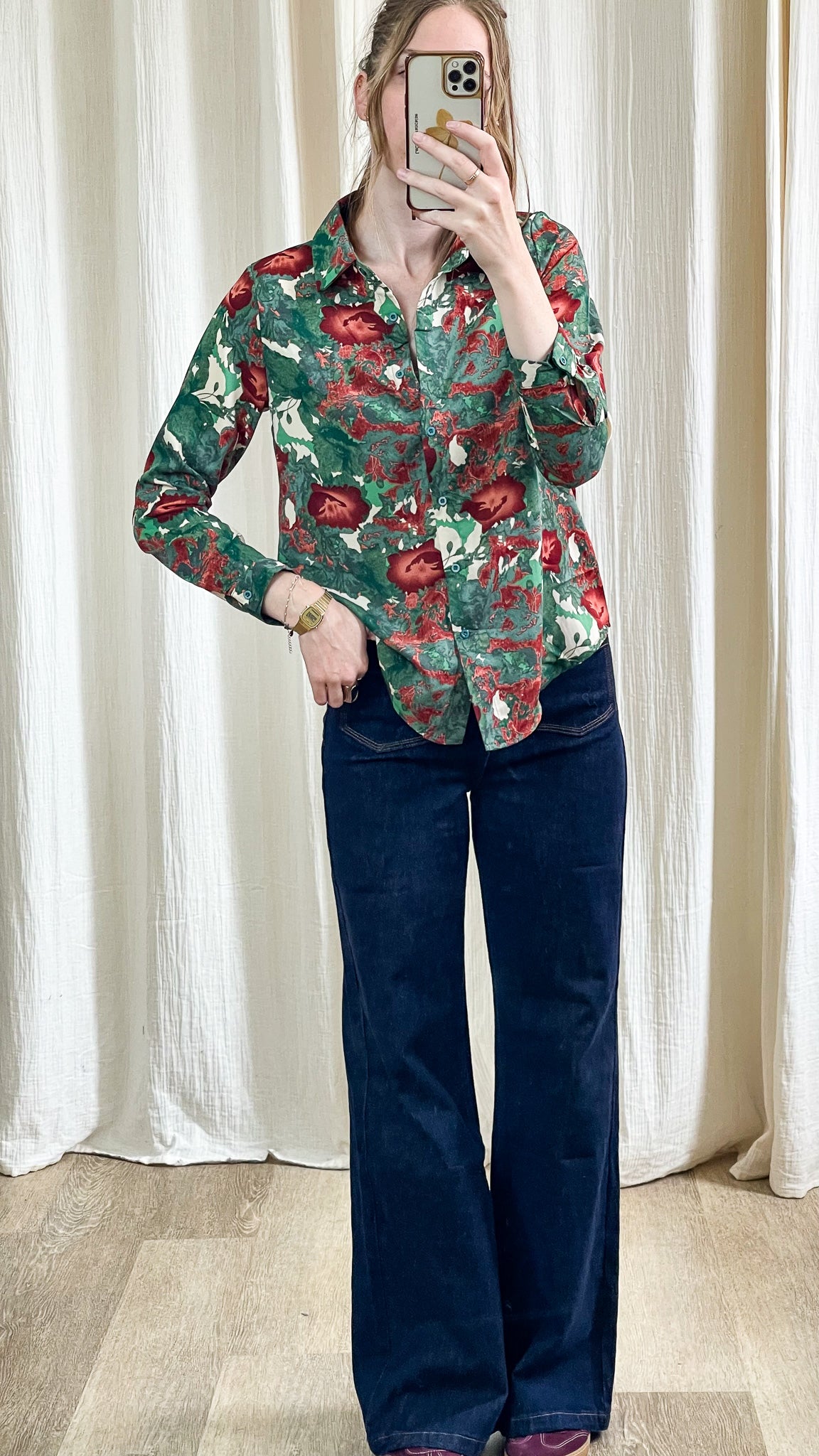 Chemise Gemma - Chemise imprimée florale
