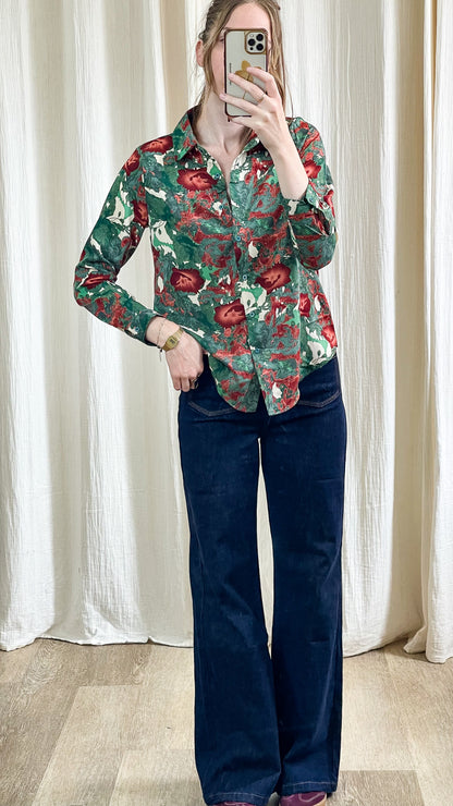 Chemise Gemma - Chemise imprimée florale