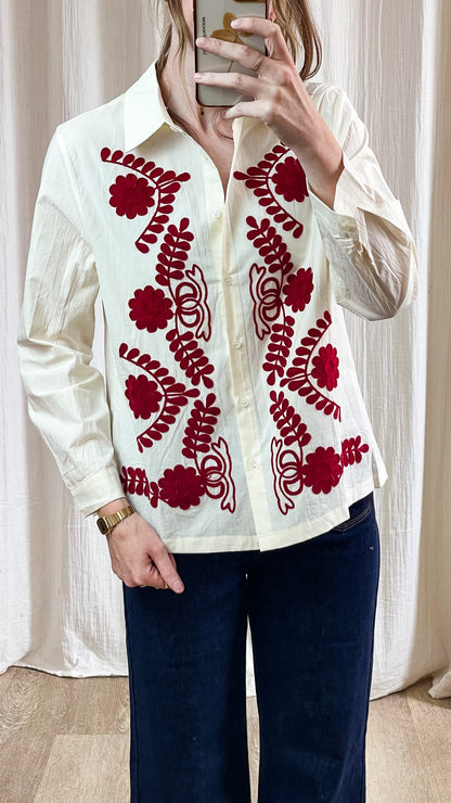 Chemise Joy - Chemise avec broderie