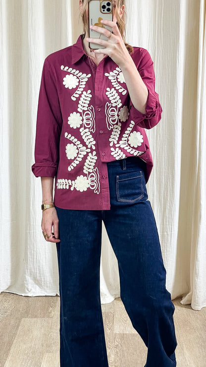 Chemise Joy - Chemise avec broderie