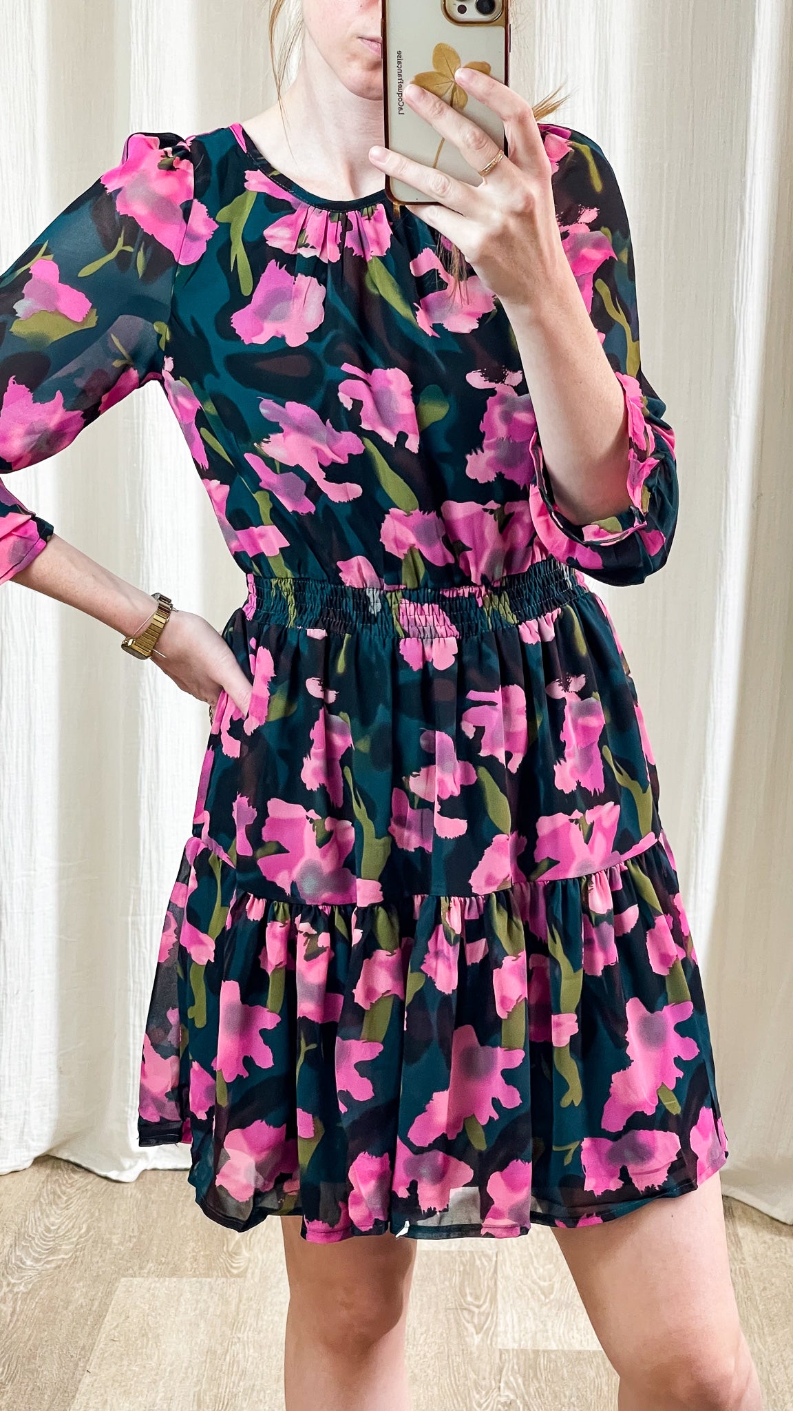 Robe Isabelle – Robe imprimée fleurie