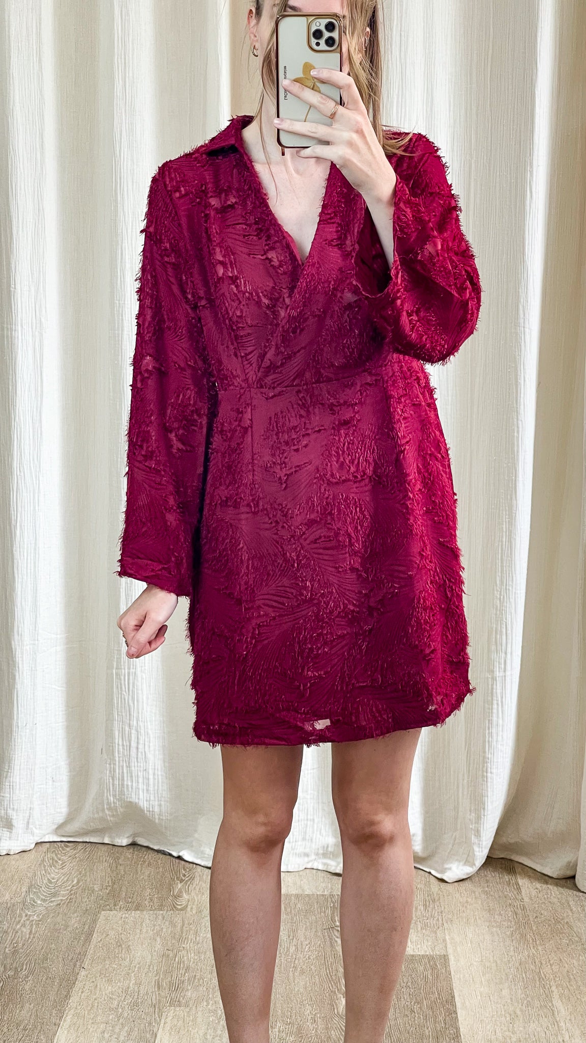 Robe Olga – Robe texturée élégante