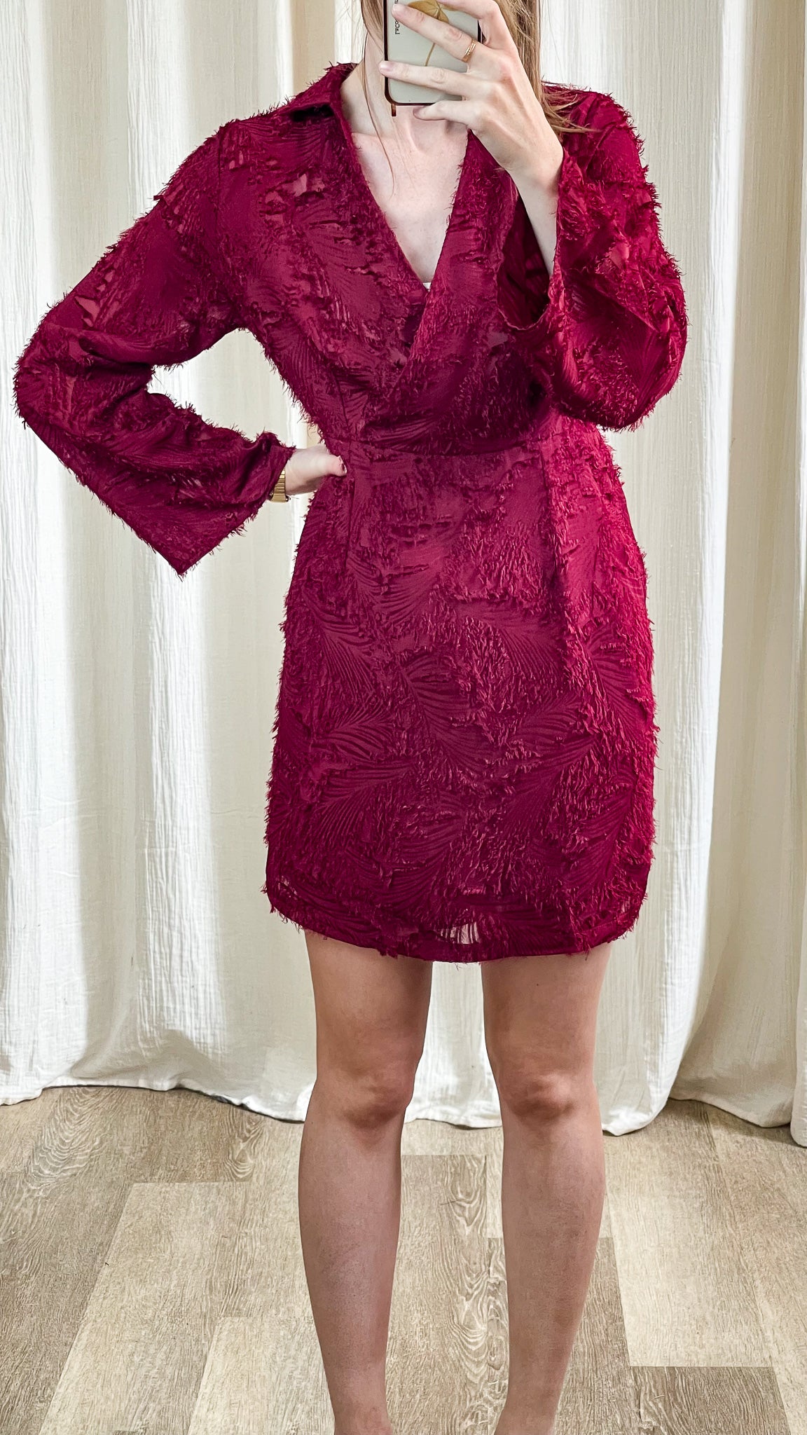 Robe Olga – Robe texturée élégante