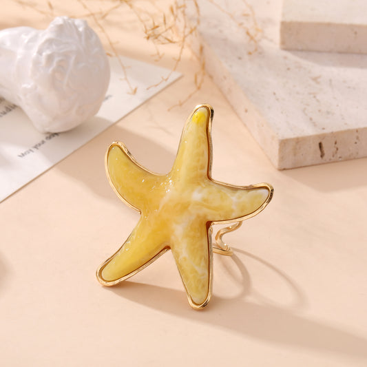 Bague étoile de mer