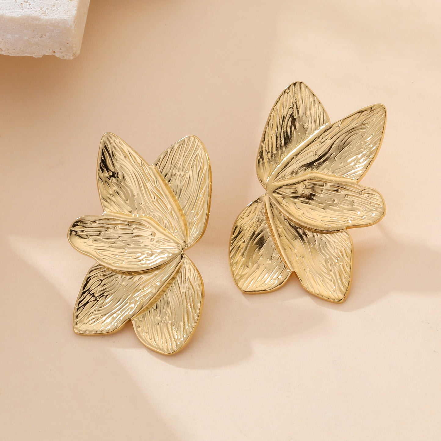 Boucles d'oreilles fleur