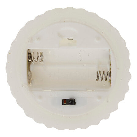 Bougie LED sapin blanc 20cm