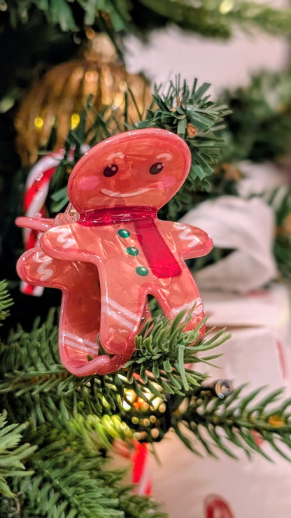 Pince à cheveux de Noël