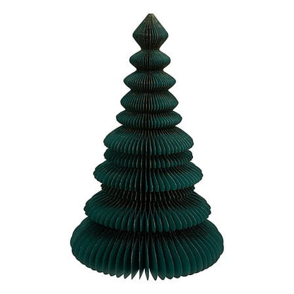 Sapin papier Kami haut 60 cm vert - Décoration Noël alvéolée