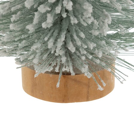 Sapin enneigé déco H35cm