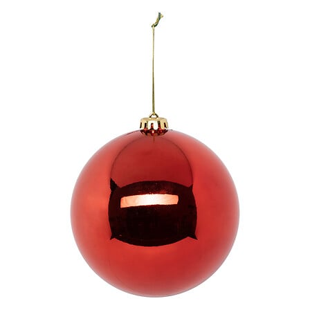 Boule rouge - Diam 15 cm