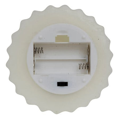 Bougie LED Sapin Vert H15,5cm - Décoration lumineuse à piles