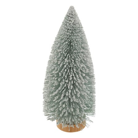 Sapin enneigé déco H35cm