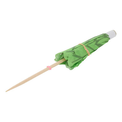 Parasol miniature vert pour lutin farceur accessoire décoration Noël elfe étagère