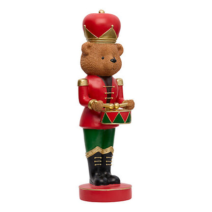 Ours Casse Noisette - Figurine décorative Noël avec tambour