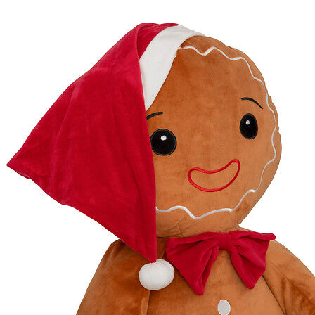 Peluche pain d'épice géante 100cm