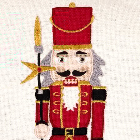 Coussin brodé - 45x45