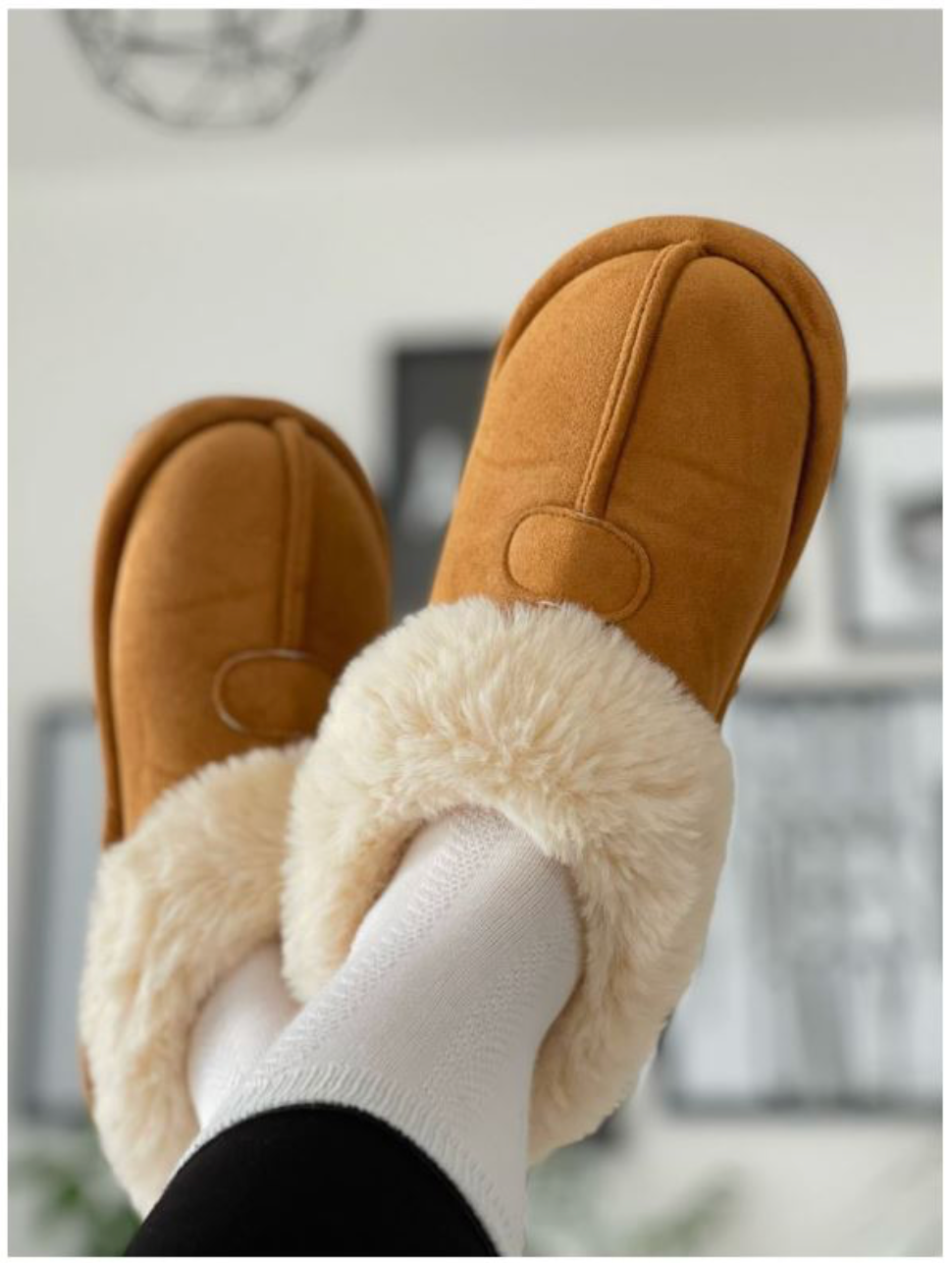 Chaussons fourrés