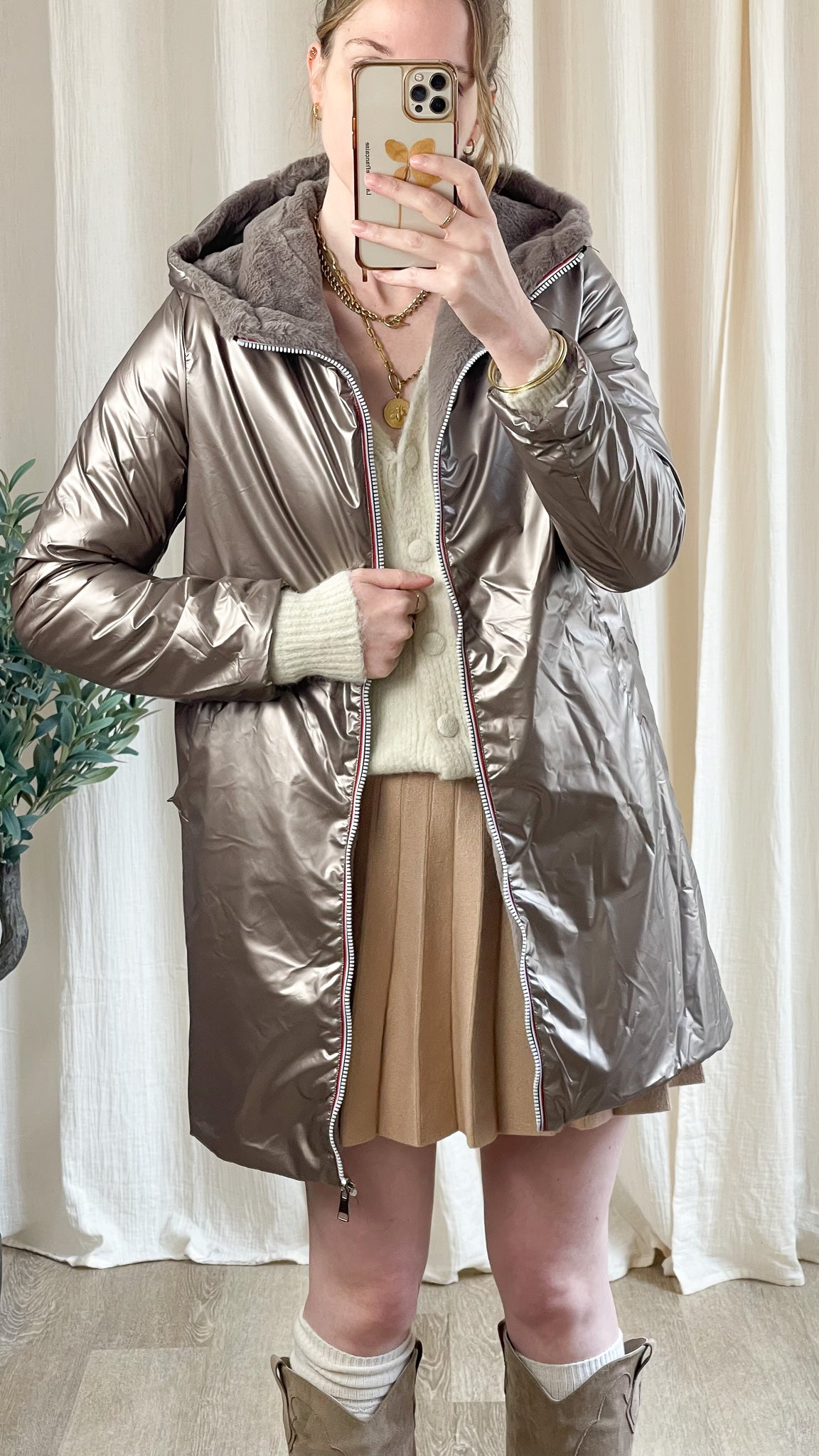 Parka Clémentine – Parka réversible femme