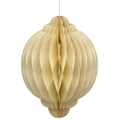 Suspension Pallo diam 30 cm papier écru