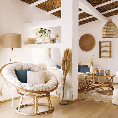 Fauteuil rond en rotin Seram