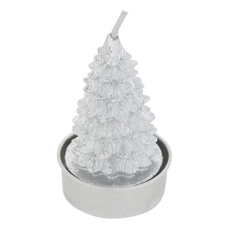 Lot de 4 bougies chauffe-plats sapin assorti