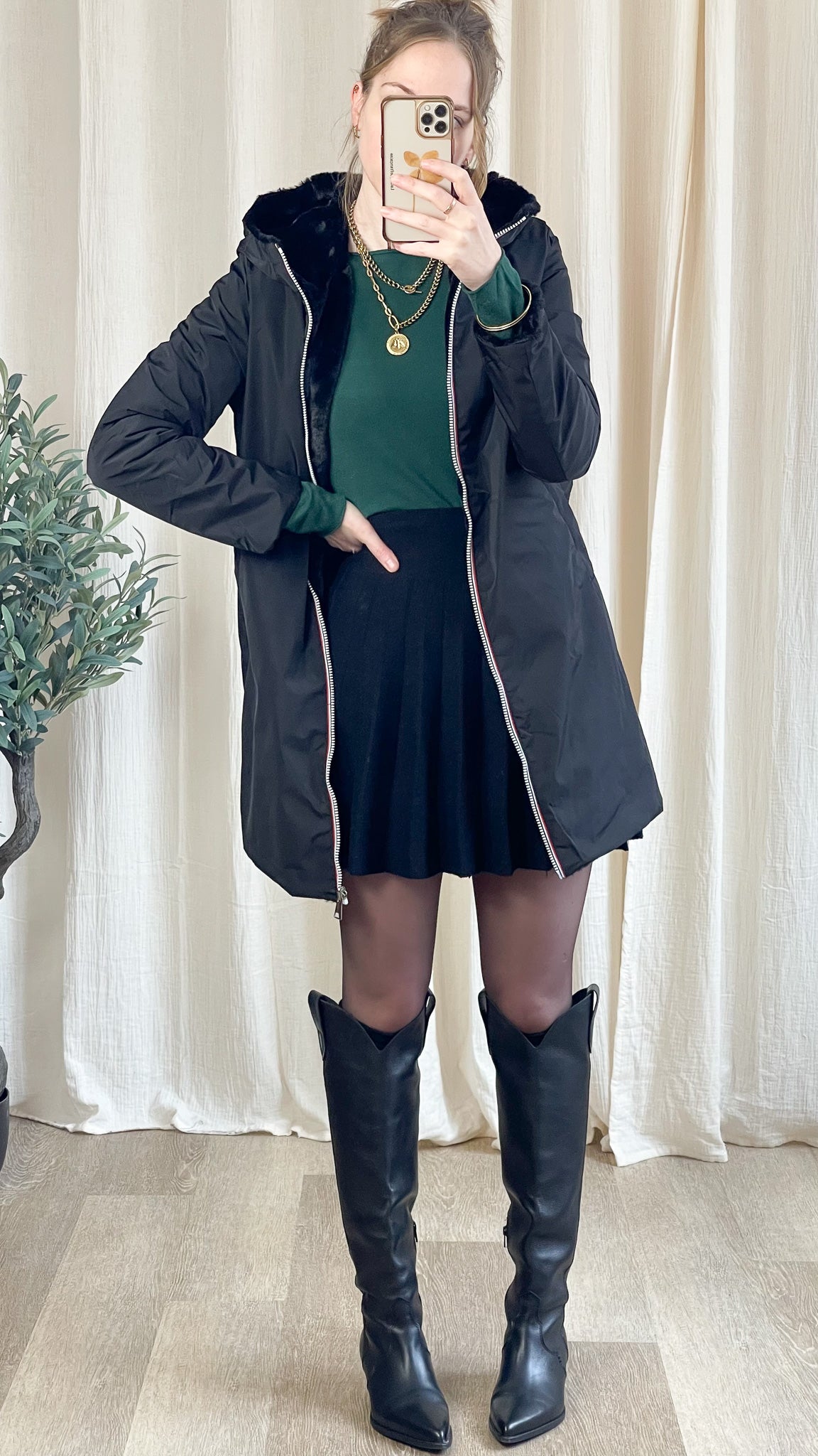 Parka Clémentine – Parka réversible femme