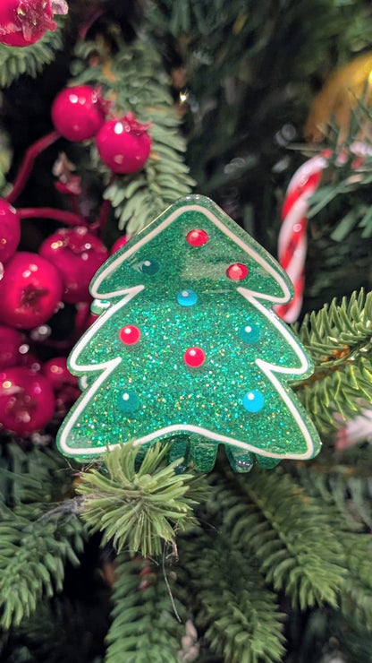 Pince à cheveux de Noël