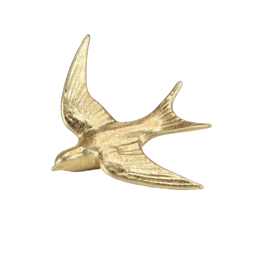 Oiseau déco doré
