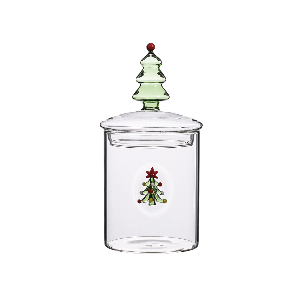 Boite à biscuits en verre