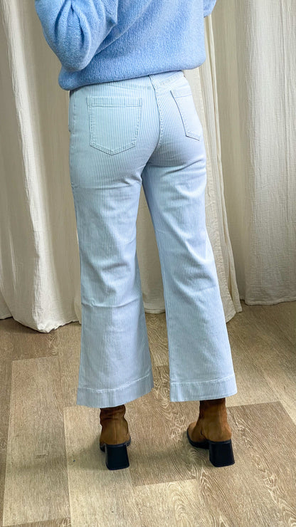 Jean Gasparette Oraije coupe wide taille haute, de dos