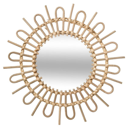 Miroir en rotin - Miroir Cléo