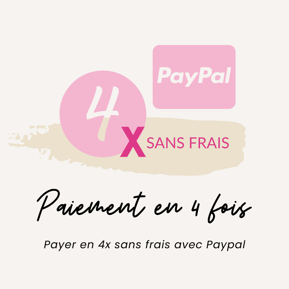 Paiement en 4 fois sans frais PayPal – Just for Dress